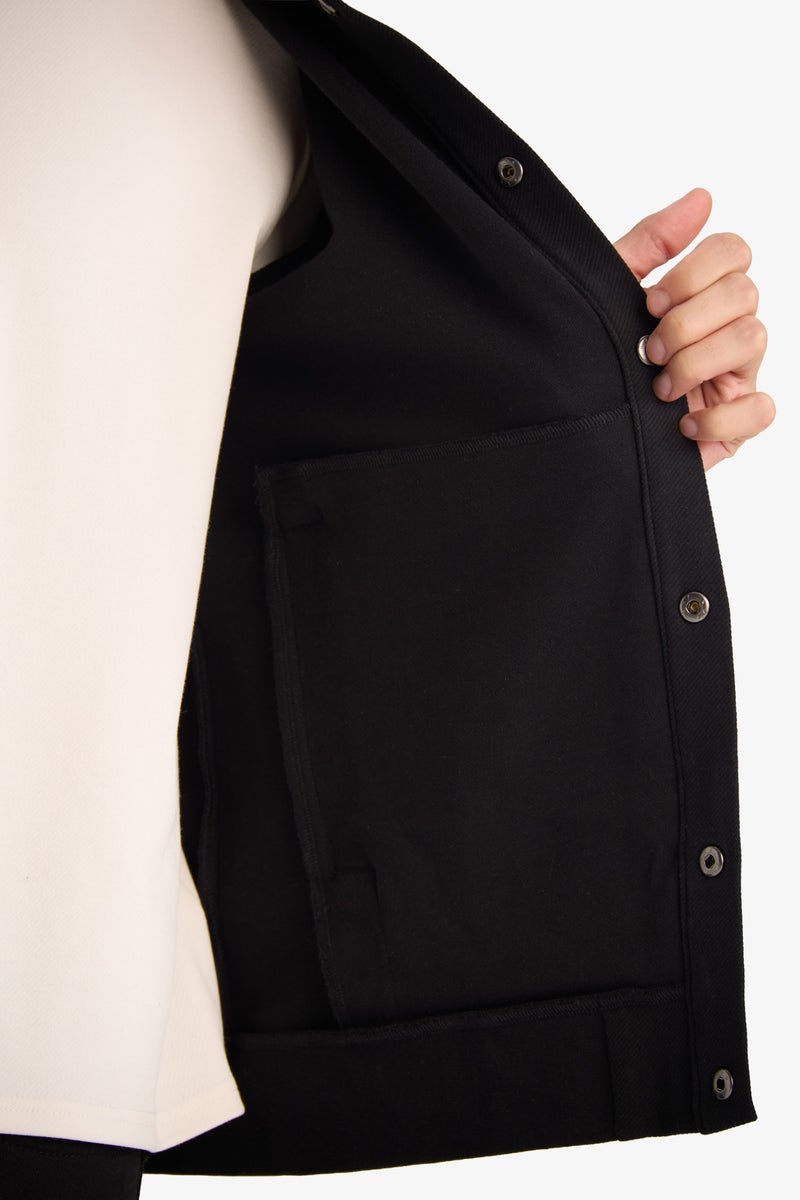 DeFacto Black Man Cardigan Casual - Image 5